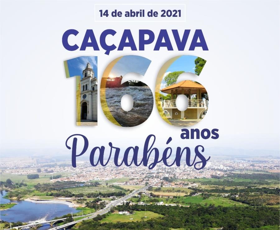 Caçapava completa 166 anos nesta quarta-feira
