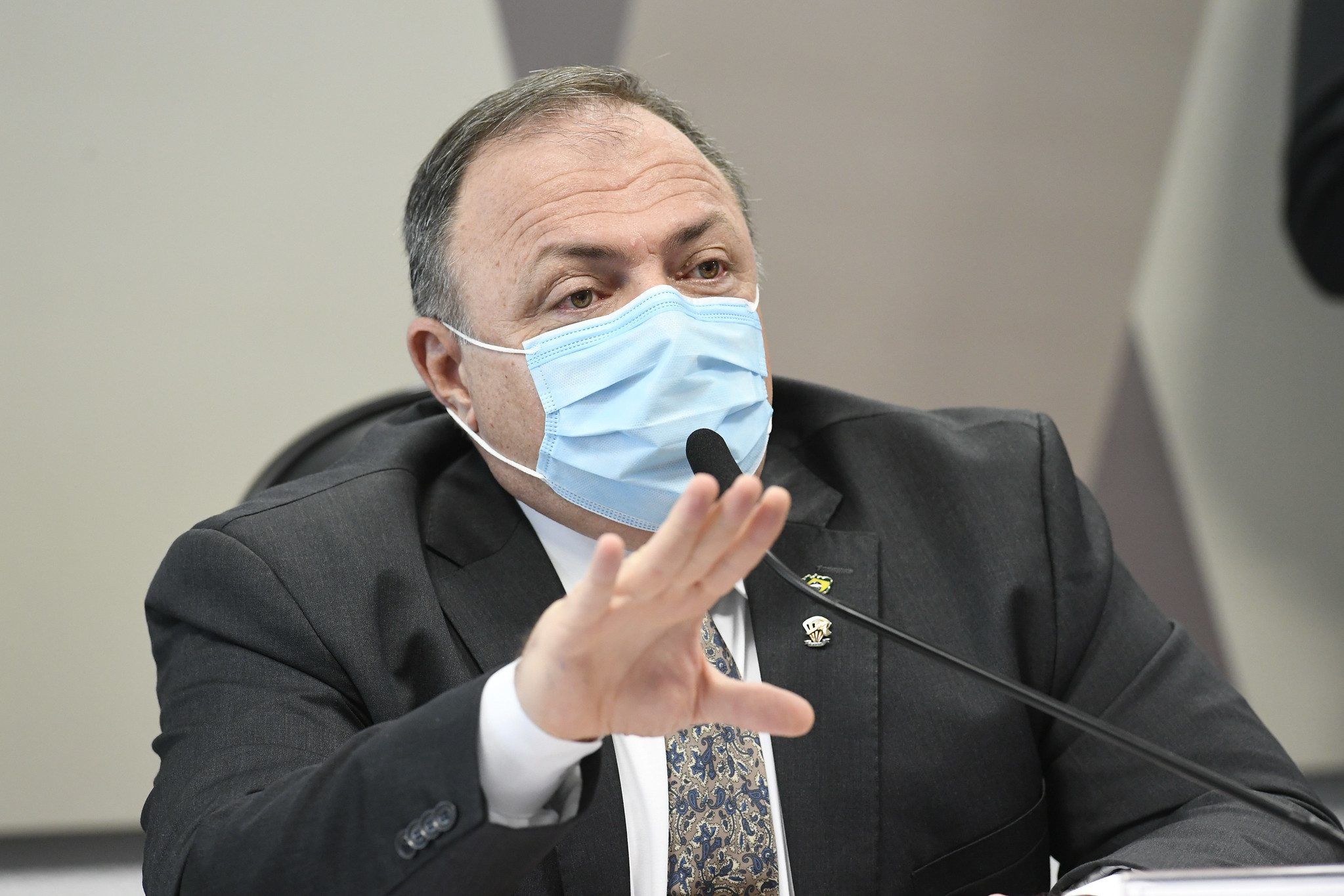 Ex-ministro da Saúde, Eduardo Pazuello, entra no segundo dia de depoimento na CPI da Covid