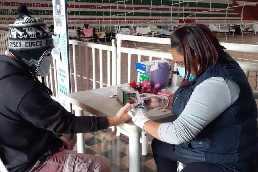 Pindamonhangaba realiza testagem para detecção da Covid- 19 em moradores de ruas
