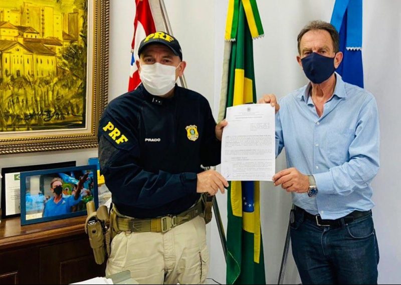 Prefeitura de Aparecida e PRF assinam convênio para fiscalização de vias federais no município