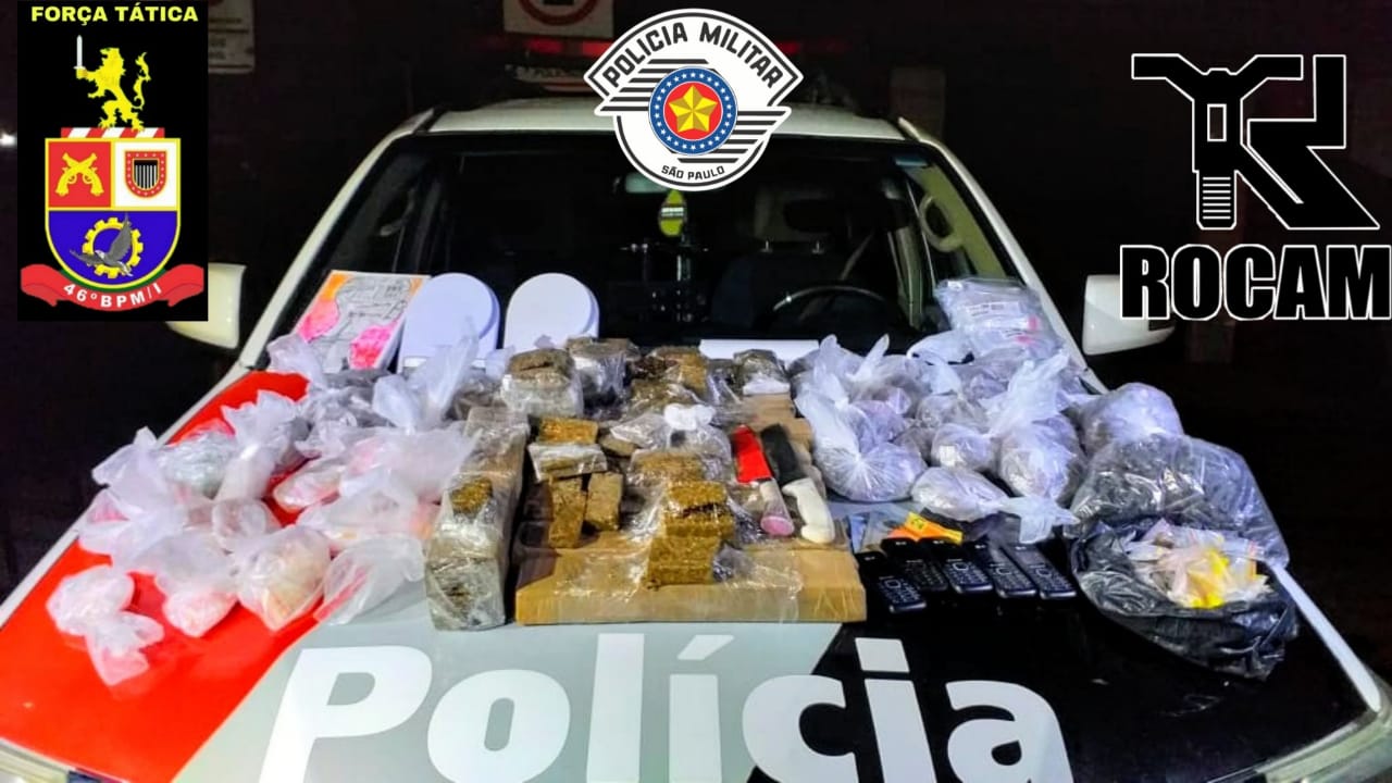 PM prende traficante de drogas na zona sul de São José dos Campos