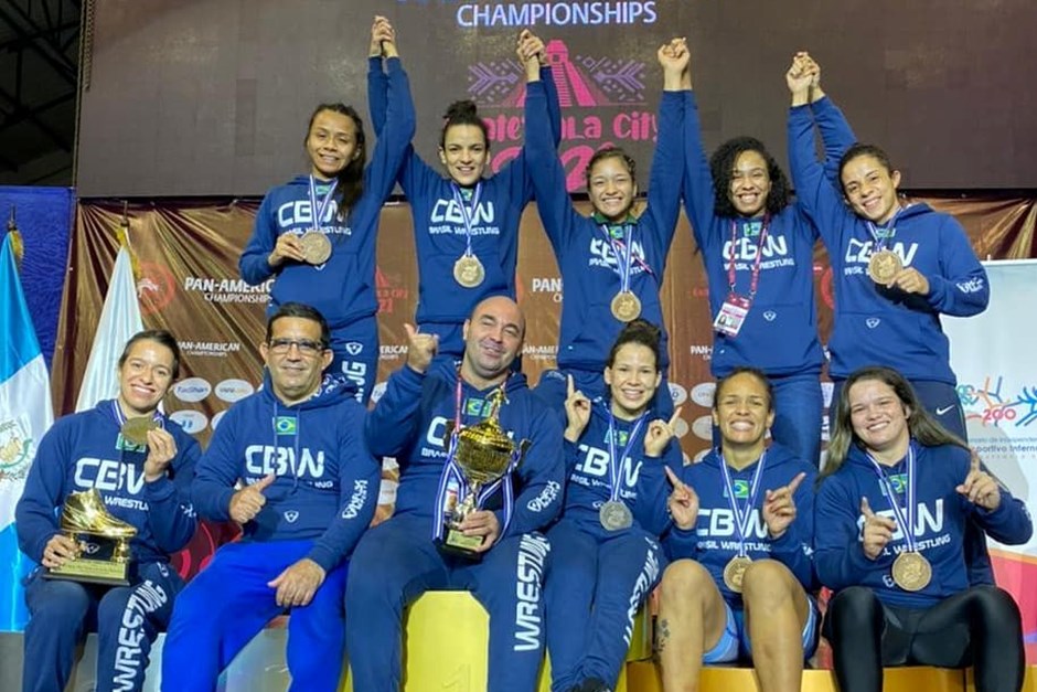 Atletas do São José Wrestling voltam com sete medalhas do Pan-Americano