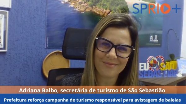 Adriana Balbo, secretária de turismo de São Sebastião