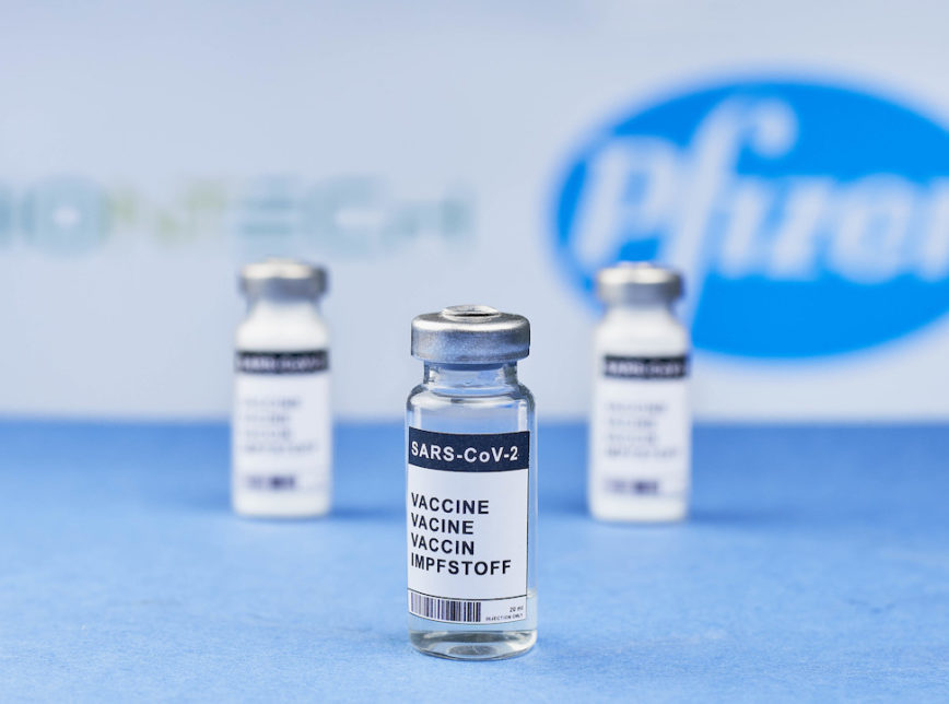 País recebe mais 1,7 milhão de doses da vacina da Pfizer