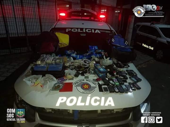 Polícia apreende drogas no Pemano em Tremembé