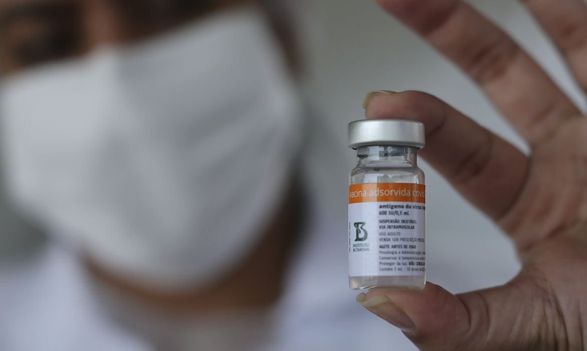 Estado de São Paulo antecipa vacinação contra Covid-19 para até 20 de agosto
