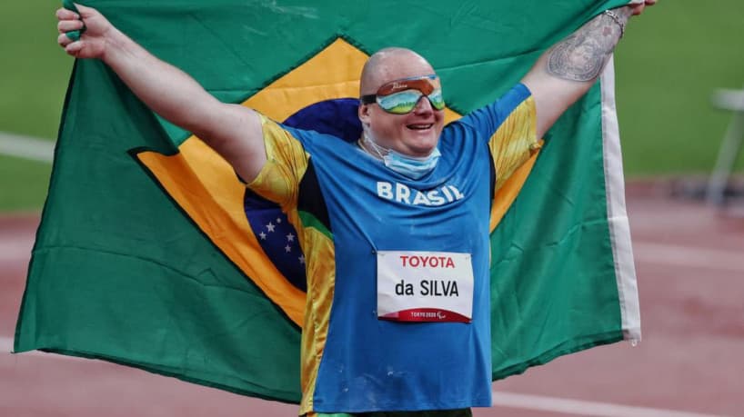 Atleta de Taubaté fatura medalha de prata nas Paralimpíadas de Tóquio