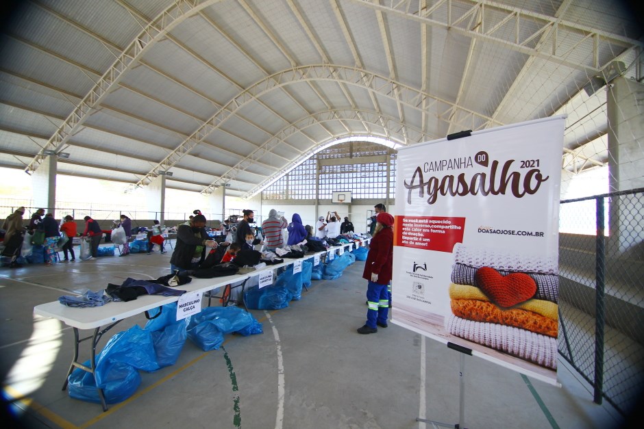 Campanha do Agasalho continua até 3 de setembro em São José dos Campos
