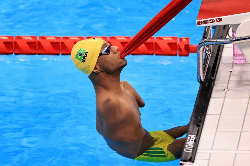 Brasil conquista três medalhas no primeiro dia de provas da natação nos Jogos Paralímpicos de Tóquio
