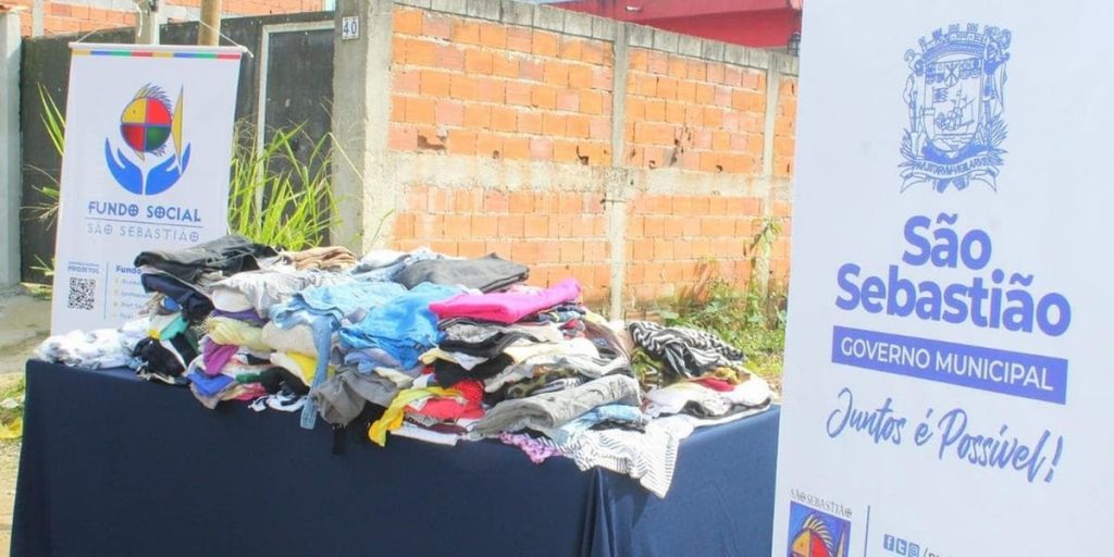 Varal Solidário será realizado nesta quarta-feira em São Sebastião