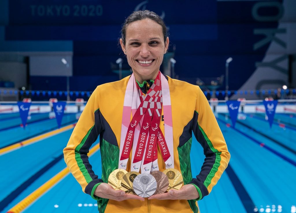 Maria Carolina Santiago se torna a nadadora paralímpica mais premiada em uma única edição dos Jogos Paralímpicos