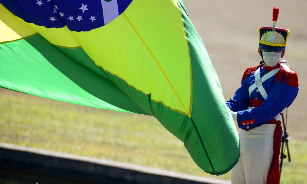 Dia da Independência tem cerimônia no Palácio da Alvorada em Brasília