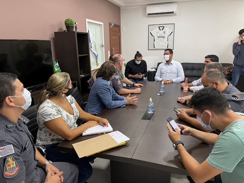 Caraguatatuba define ações da Operação Verão em reunião com a Polícia Militar
