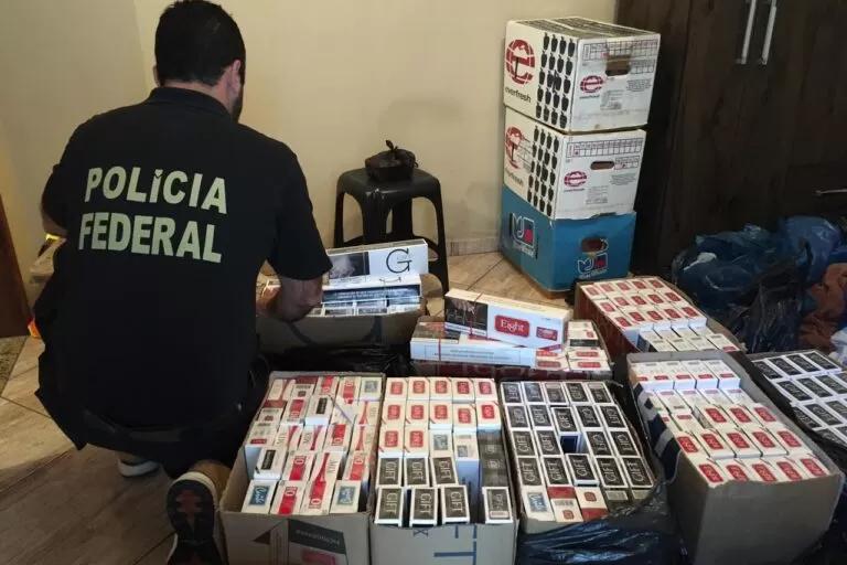 Polícia Federal realiza operação contra o contrabando de cigarros no Vale do Paraíba